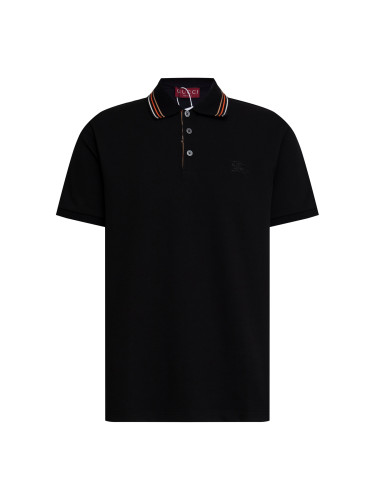 Burberry Classic Stripe Contrast Collar Polo Shirt