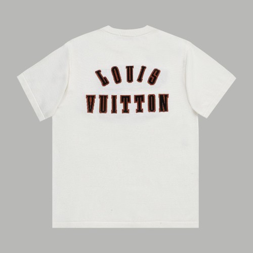 Louis Vuitton New Fashion Dog Knitted Sweater Short Sleeve