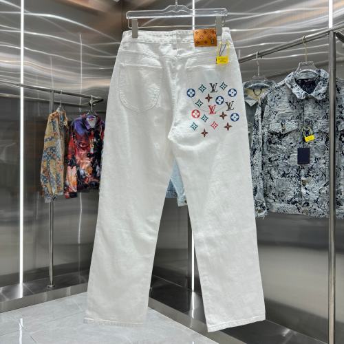 Louis Vuitton New Classic Logo Casual Versatile Jeans