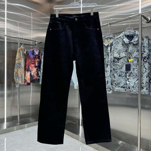 Louis Vuitton New Classic Logo Casual Versatile Jeans