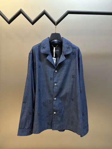 Louis Vuitton New Fashion Diamond Pajama Denim Set