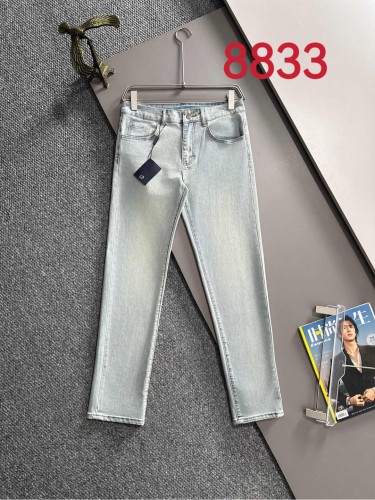 Prada New Versatile Slim Washed Jeans Pants