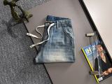 Louis Vuitton New Unisex Casual Versatile Washed Denim Shorts