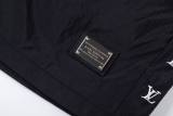 Louis Vuitton Classic Embroidered Logo Beach Pants Casual Mesh Quarter Pants