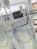Fendi New Spring/Summer Classic Hardware Monster Wash Slimming Small Leg Jeans