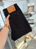 Louis Vuitton New Spring/Summer Classic Hardware Logo Slimming Small Leg Jeans