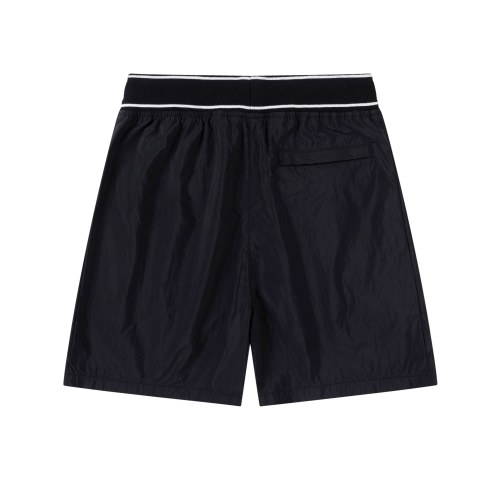 Louis Vuitton Classic Embroidered Logo Beach Pants Casual Mesh Quarter Pants