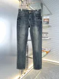 Chrome Hearts New Spring/Summer Classic Hardware Logo Slimming Small Leg Jeans