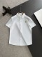 Gucci Spring/Summer New High End Embroidered Logo Collar Polo Shirt