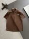 Gucci Spring/Summer New High End Embroidered Logo Collar Polo Shirt