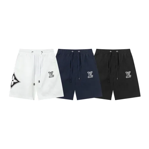 Louis Vuitton Classic Embroidered Logo Quick Drying Beach Shorts