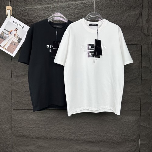 Givenchy New Classic Adhesive Letter Short Sleeve Casual Versatile T-shirt