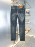 Chrome Hearts New Spring/Summer Classic Hardware Logo Slimming Small Leg Jeans