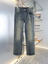Burberry New Spring/Summer Classic Wash Water Slimming Small Leg Jeans