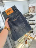 Chrome Hearts New Spring/Summer Classic Hardware Logo Slimming Small Leg Jeans