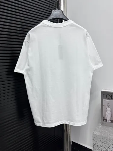 Prada Classic Hot Diamond Logo Short Sleeve Casual Versatile T-shirt