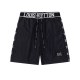 Louis Vuitton Classic Embroidered Logo Beach Pants Casual Mesh Quarter Pants