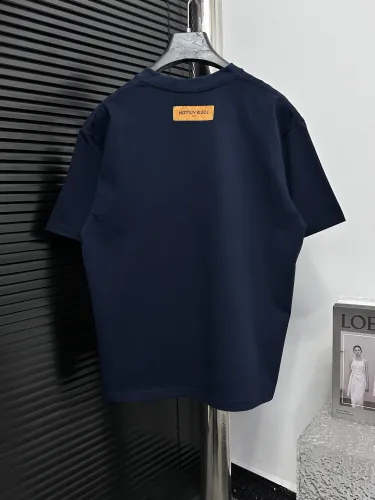 Louis Vuitton Classic 3D Logo Printed Short Sleeve Casual Versatile T-shirt