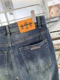 Chrome Hearts New Spring/Summer Classic Hardware Logo Slimming Small Leg Jeans