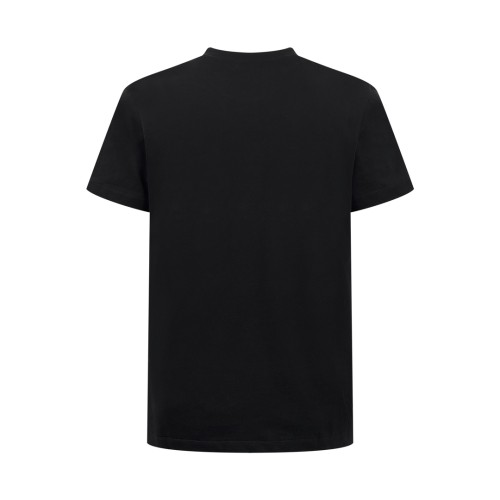 Versace Classic Logo Printed T-shirt Couple Versace Round Neck Short Sleeve