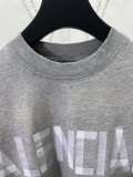 Balenciaga Spring/Summer New Washed T-shirt Unisex Casual Oversize Short Sleeve
