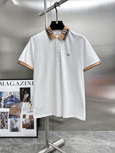 Burberry New Embroidered War Horse Clash Collar Short Sleeve Polo Shirt