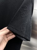 Gucci New Classic Full Embossed Logo Contrast Casual Short Sleeve Set