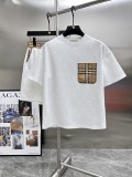 Burberry New Classic Full Embossed Logo Casual Short Sleeve Set