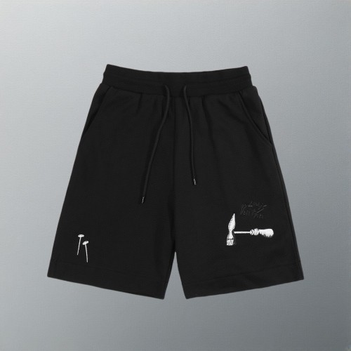 Louis Vuitton New Classic Embroidery Scissors Hammer Casual Shorts
