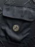 Fendi New Classic Full Embossed Logo Casual Short Sleeve Set