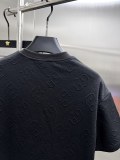 Gucci New Classic Full Embossed Logo Contrast Casual Short Sleeve Set