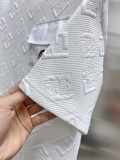 Fendi New Classic Full Embossed Logo Casual Short Sleeve Set