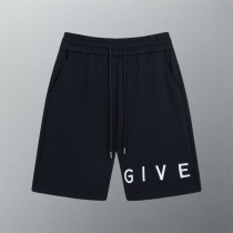 Givenchy New Classic Couple 3D Embroidered Logo Casual Shorts