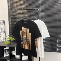 Louis Vuitton Fashion Ski Printed Embroidered T-shirt Unisex Casual Short Sleeve