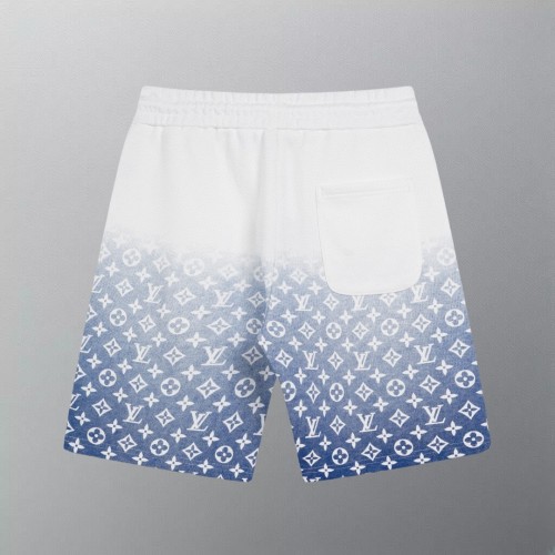 Louis Vuitton Classic Full Logo Gradient Casual Shorts