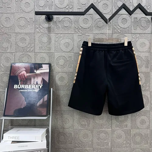 Burberry New Unisex Splicing Grid Zipper Pocket Casual Versatile Shorts