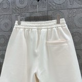 Dior New Unisex Embroidered Logo 47 Drawstring Casual Versatile Shorts