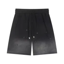 Chrome Hearts Couple New Patchwork Embroidered Gradient Washed Casual Shorts