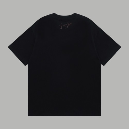 Louis Vuitton Snake Year Embroidered Signature Short Sleeve Unisex Casual Loose T-shirt