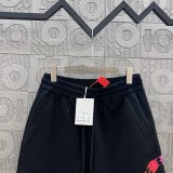 Givenchy Fashion Embroidery Logo Casual Shorts Couple Versatile Drawstring Pants