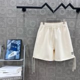 Dior New Unisex Embroidered Logo 47 Drawstring Casual Versatile Shorts