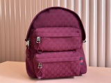 Gucci New Classic Canvas Backpack Shoulder Bag Size: 36.5x40x23 CM