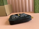 Gucci New Fashion Diamond Underarm Bag Crossbody Bag Size: 19x13x3 CM