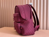 Gucci New Classic Canvas Backpack Shoulder Bag Size: 36.5x40x23 CM