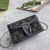 Gucci New Enamel Tiger Head Clash Flip Chain Bag Crossbody Bag Size: 16.5x10x4.5CM