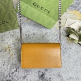Gucci New Enamel Tiger Head Clash Flip Chain Bag Crossbody Bag Size: 16.5x10x4.5CM