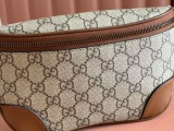 Gucci Classic Couple GG Canvas Collar Waist Bag Size: 23x13x5.5 CM