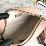 Gucci Classic Embossed GG Camera Bag Crossbody Bag Size: 21x15x7 CM