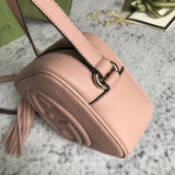 Gucci Classic Embossed GG Camera Bag Crossbody Bag Size: 21x15x7 CM