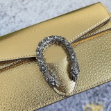 Gucci New Enamel Tiger Head Clash Flip Chain Bag Crossbody Bag Size: 16.5x10x4.5CM